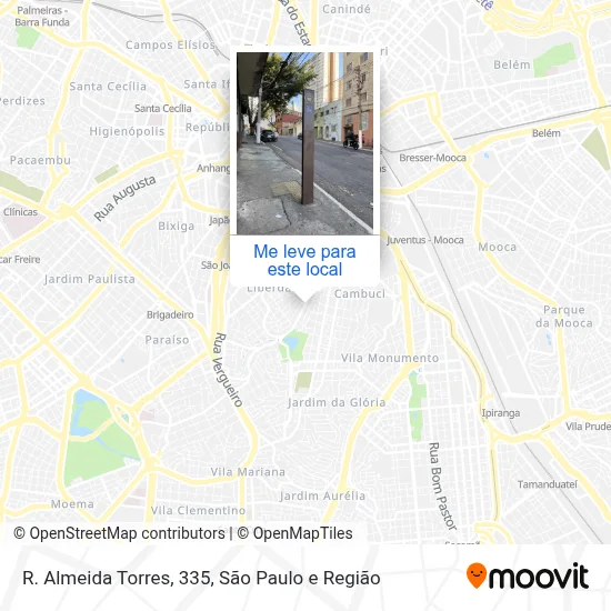 R. Almeida Torres, 335 mapa