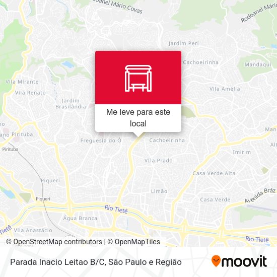 Parada Inacio Leitao B/C mapa