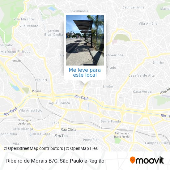 Ribeiro de Morais B/C mapa