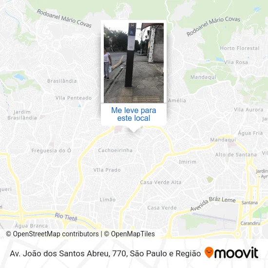 Av. João dos Santos Abreu, 770 mapa