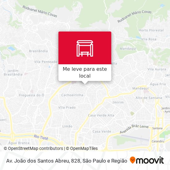 Av. João dos Santos Abreu, 828 mapa