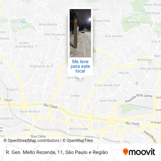 R. Gen. Mello Rezende, 11 mapa