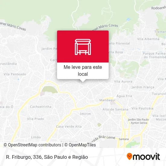 R. Friburgo, 336 mapa