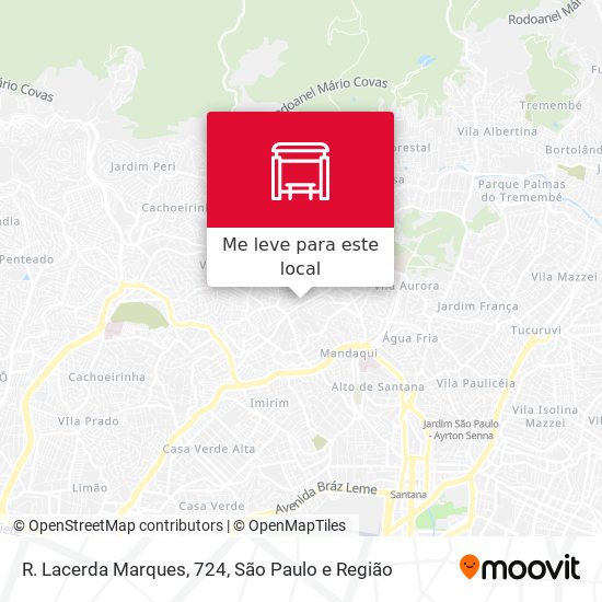 R. Lacerda Marques, 724 mapa