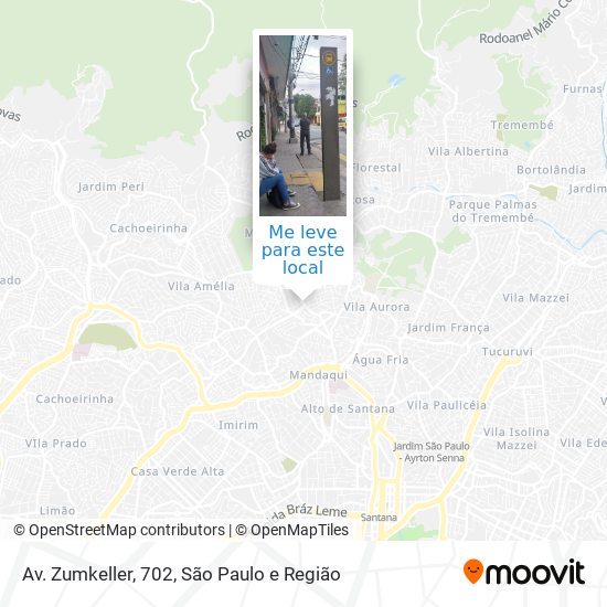 Av. Zumkeller, 702 mapa