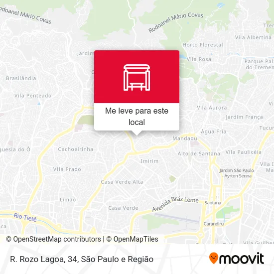 R. Rozo Lagoa, 34 mapa