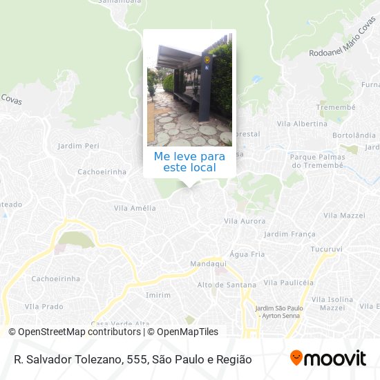 R. Salvador Tolezano, 555 mapa