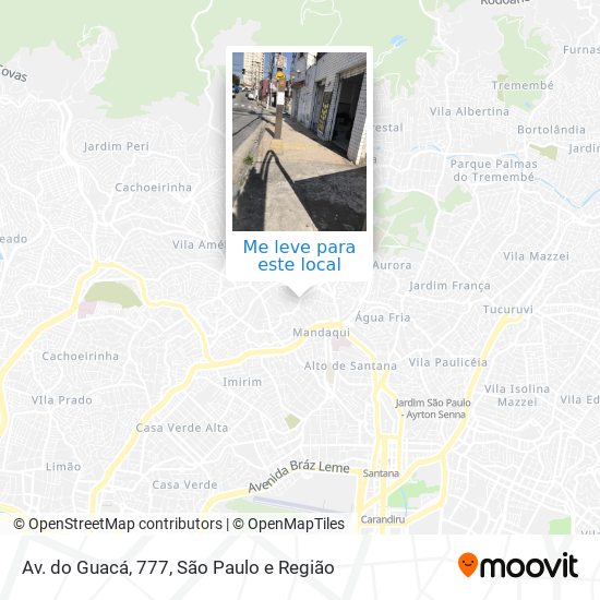 Av. do Guacá, 777 mapa