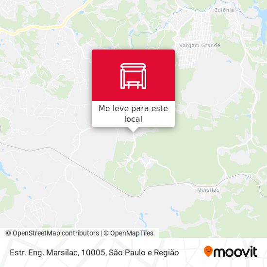 Estr. Eng. Marsilac, 10005 mapa