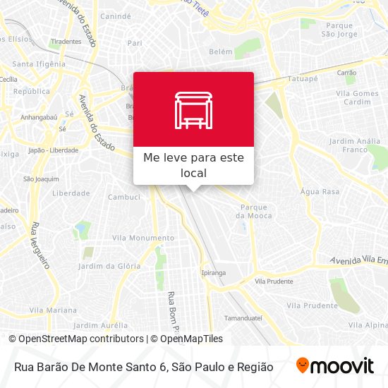 Rua Barão De Monte Santo 6 mapa