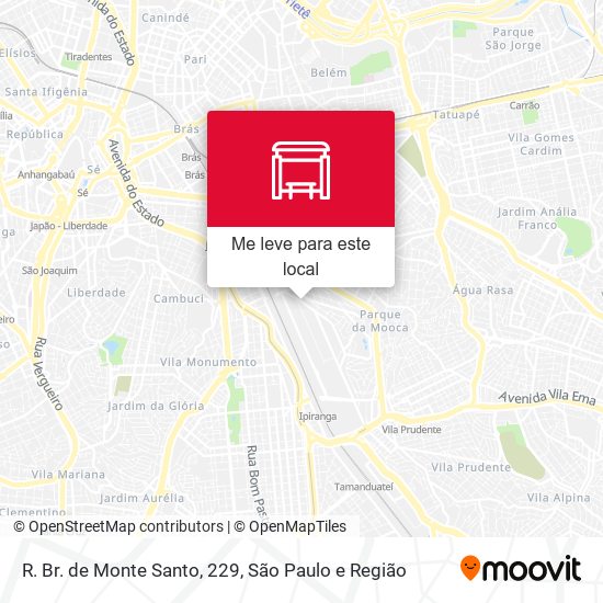 R. Br. de Monte Santo, 229 mapa