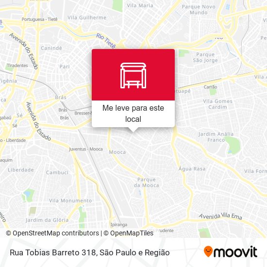 Rua Tobias Barreto 318 mapa