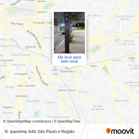 R. Ipanema, 644 mapa