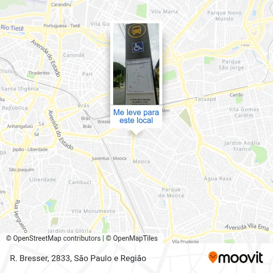 R. Bresser, 2833 mapa