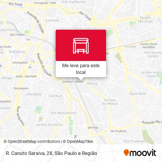R. Canuto Saraiva, 28 mapa