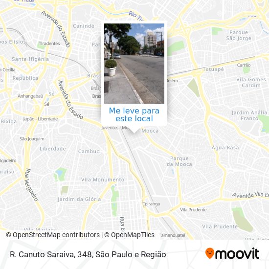 R. Canuto Saraiva, 348 mapa