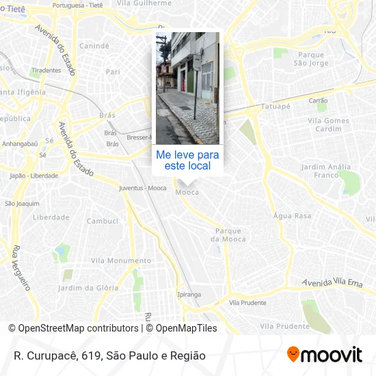 R. Curupacê, 619 mapa