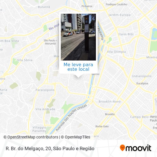 R. Br. do Melgaço, 20 mapa