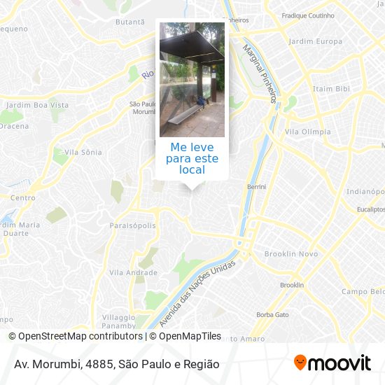 Av. Morumbi, 4885 mapa