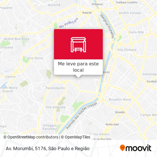 Av. Morumbi, 5176 mapa