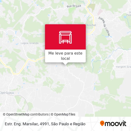 Estr. Eng. Marsilac, 4991 mapa