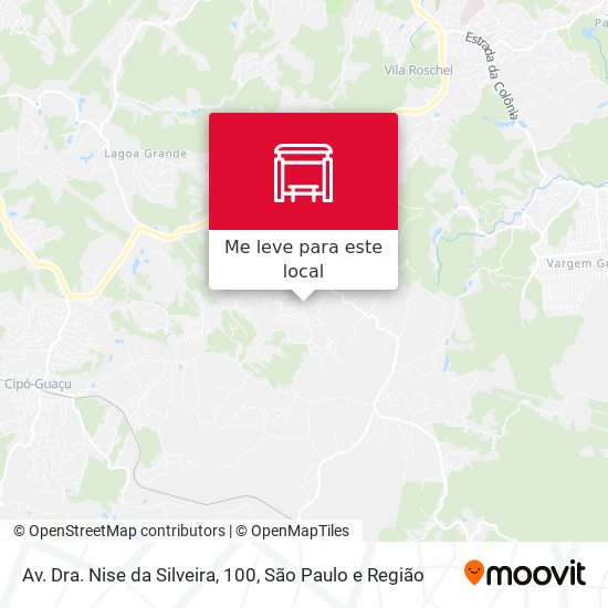 Av. Dra. Nise da Silveira, 100 mapa