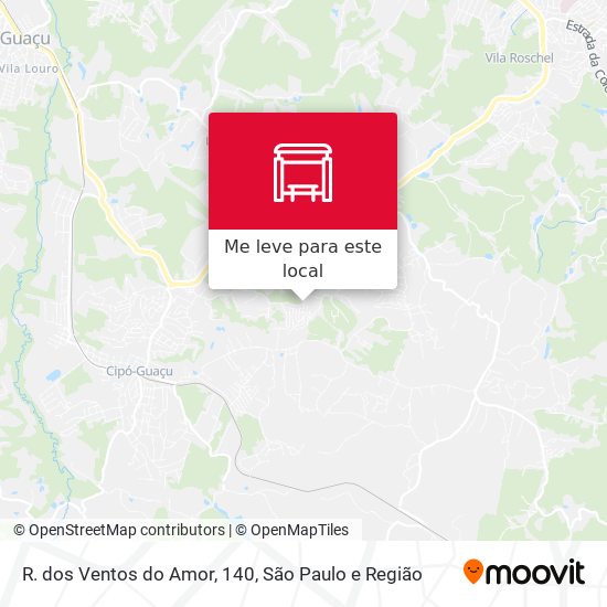 R. dos Ventos do Amor, 140 mapa