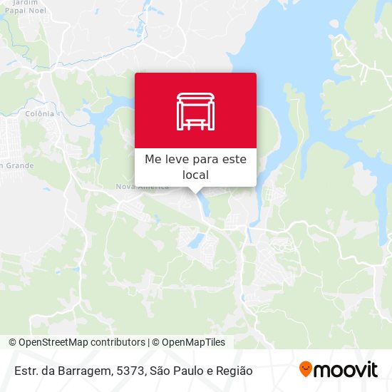Estr. da Barragem, 5373 mapa
