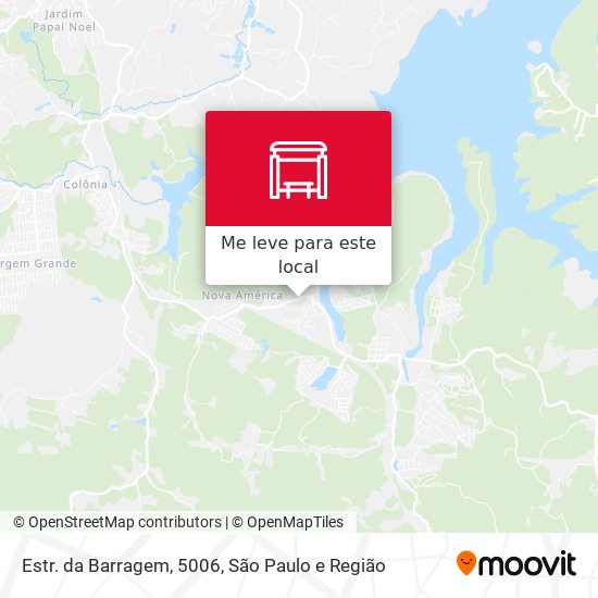 Estr. da Barragem, 5006 mapa