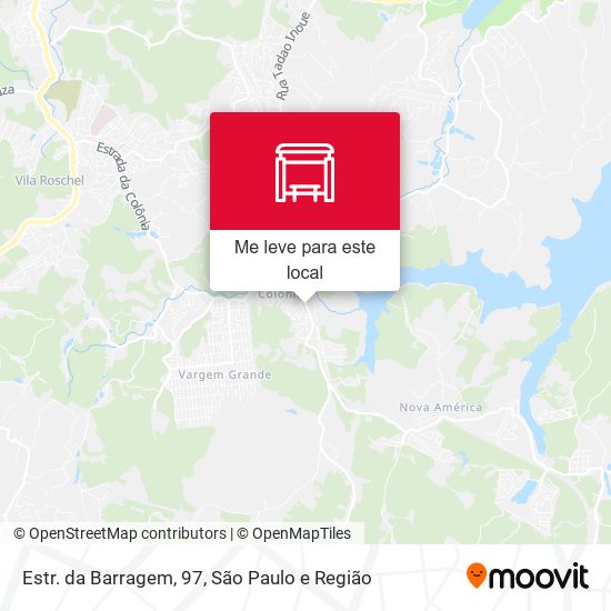 Estr. da Barragem, 97 mapa