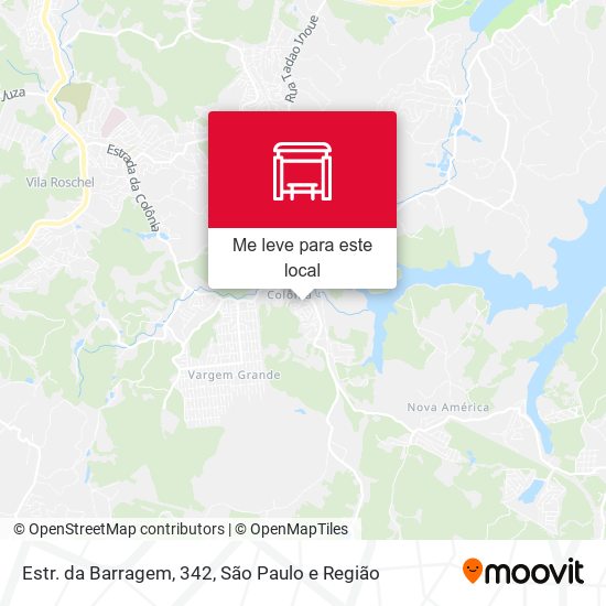 Estr. da Barragem, 342 mapa