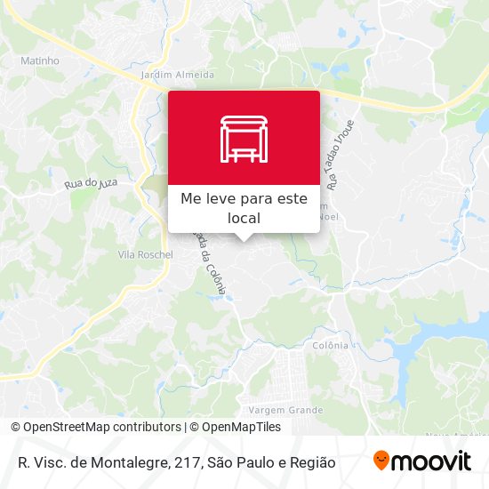 R. Visc. de Montalegre, 217 mapa