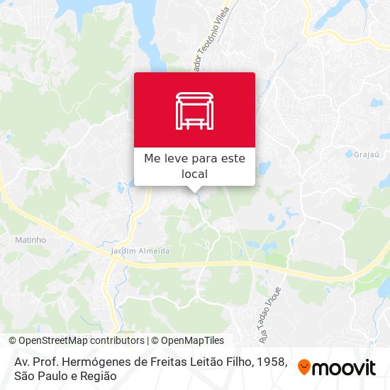 Av. Prof. Hermógenes de Freitas Leitão Filho, 1958 mapa