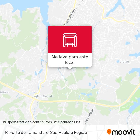 R. Forte de Tamandaré mapa