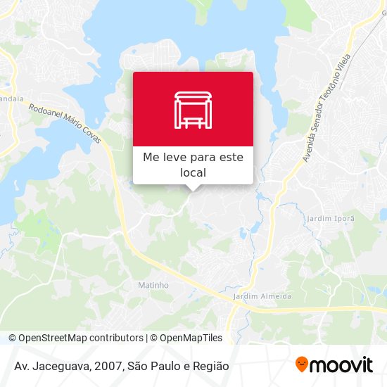Av. Jaceguava, 2007 mapa