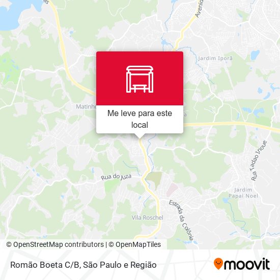 Romão Boeta C/B mapa
