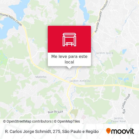 R. Carlos Jorge Schmidt, 275 mapa
