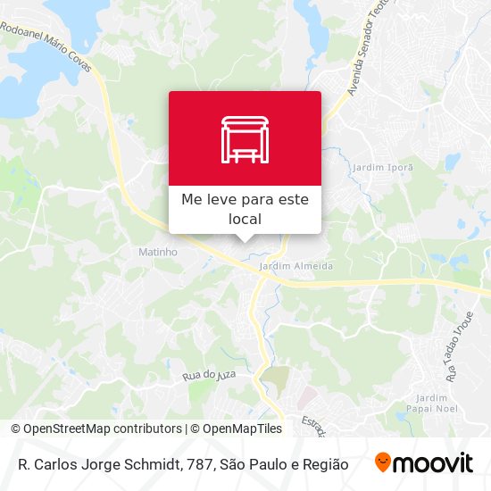 R. Carlos Jorge Schmidt, 787 mapa