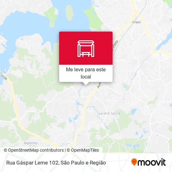 Rua Gáspar Leme 102 mapa