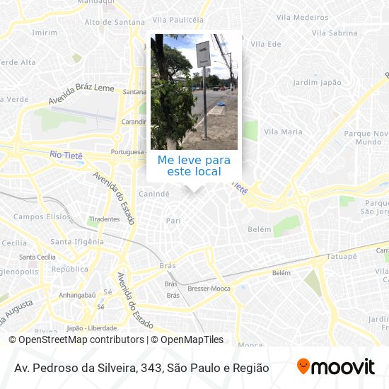 Av. Pedroso da Silveira, 343 mapa