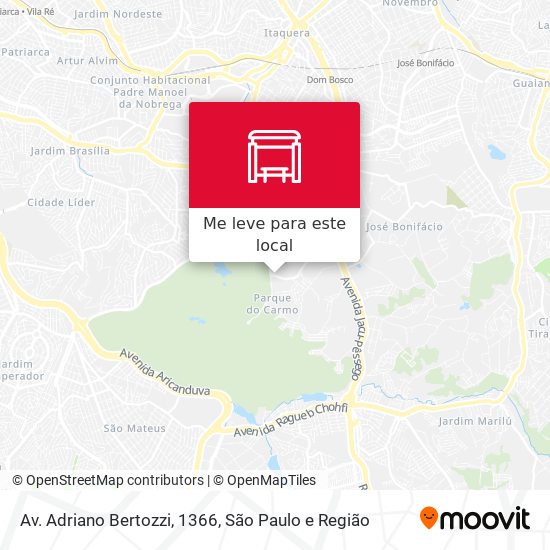 Av. Adriano Bertozzi, 1366 mapa