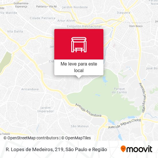 R. Lopes de Medeiros, 219 mapa