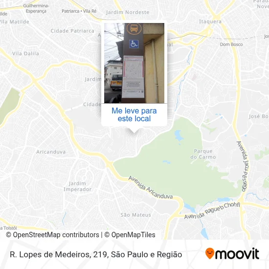 R. Lopes de Medeiros, 219 mapa