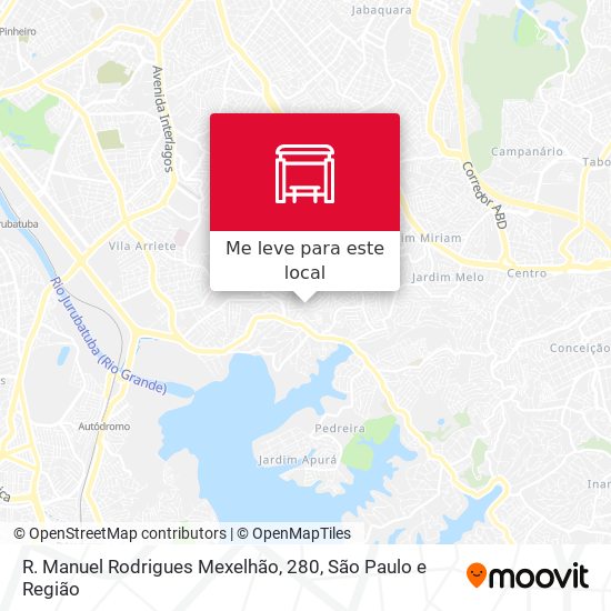 R. Manuel Rodrigues Mexelhão, 280 mapa