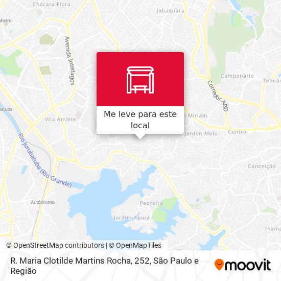 R. Maria Clotilde Martins Rocha, 252 mapa
