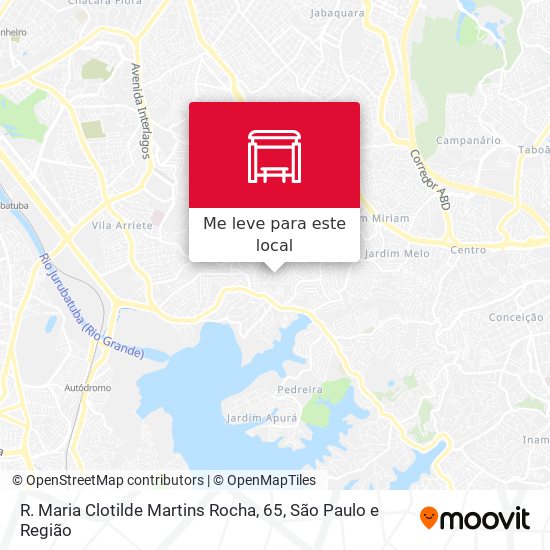 R. Maria Clotilde Martins Rocha, 65 mapa