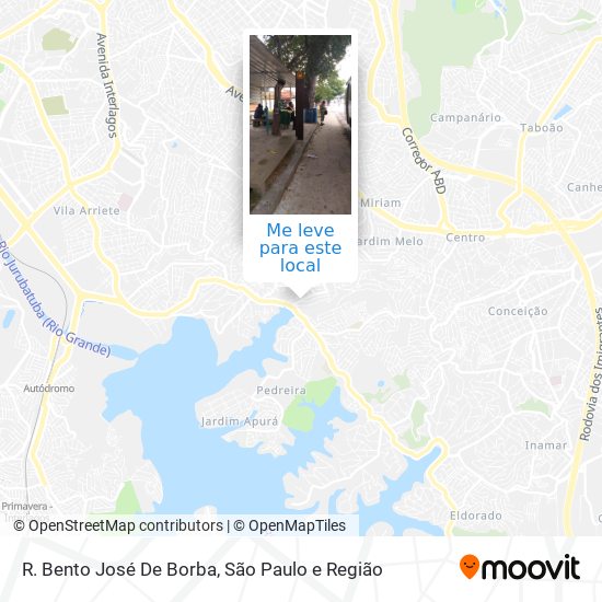 R. Bento José De Borba mapa