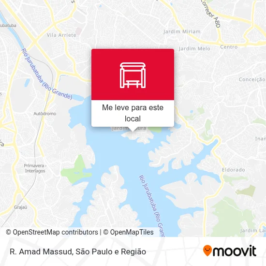 R. Amad Massud mapa