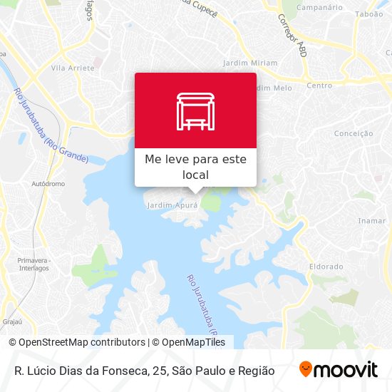 R. Lúcio Dias da Fonseca, 25 mapa