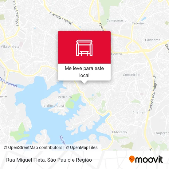 Rua Miguel Fleta mapa